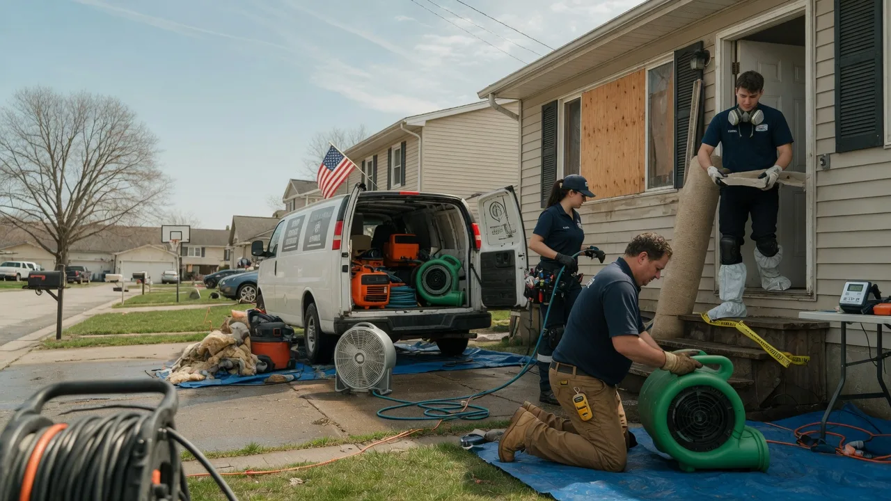 Water Damage Restoration in Yorkshire, OH near me